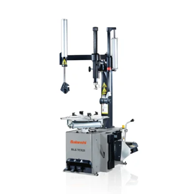 BLS TC621 Swing Arm Tyre Changer with 098L Independent Help Arm, 26 Inch Turntable Tire Change Machine for Car and Light Truck