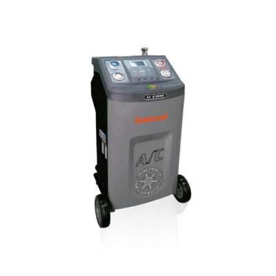 BLS AC636HC Fully-Automatic A/C Recovery Recycle and Recharge Machine with Dual Oil Injection, R134a Refrigerant Station for Gas Electric Hybrid Vehicles, 10KG Tank with 3.9-inch LCD Screen